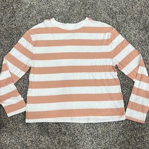 A New Day long-sleeved striped top